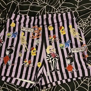 Blackmilk Beetlejuice Shorts, L, BNWOT